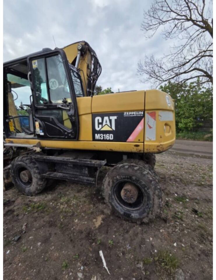 2010 Caterpillar M316D Wheel Excavator