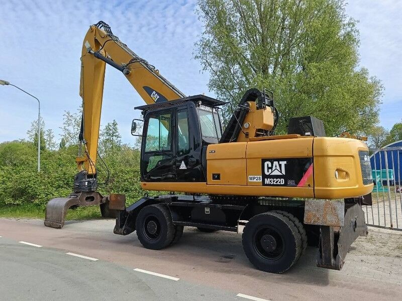 2010 Caterpillar M322D Material Handler 2010 Caterpillar M322D Material Handler