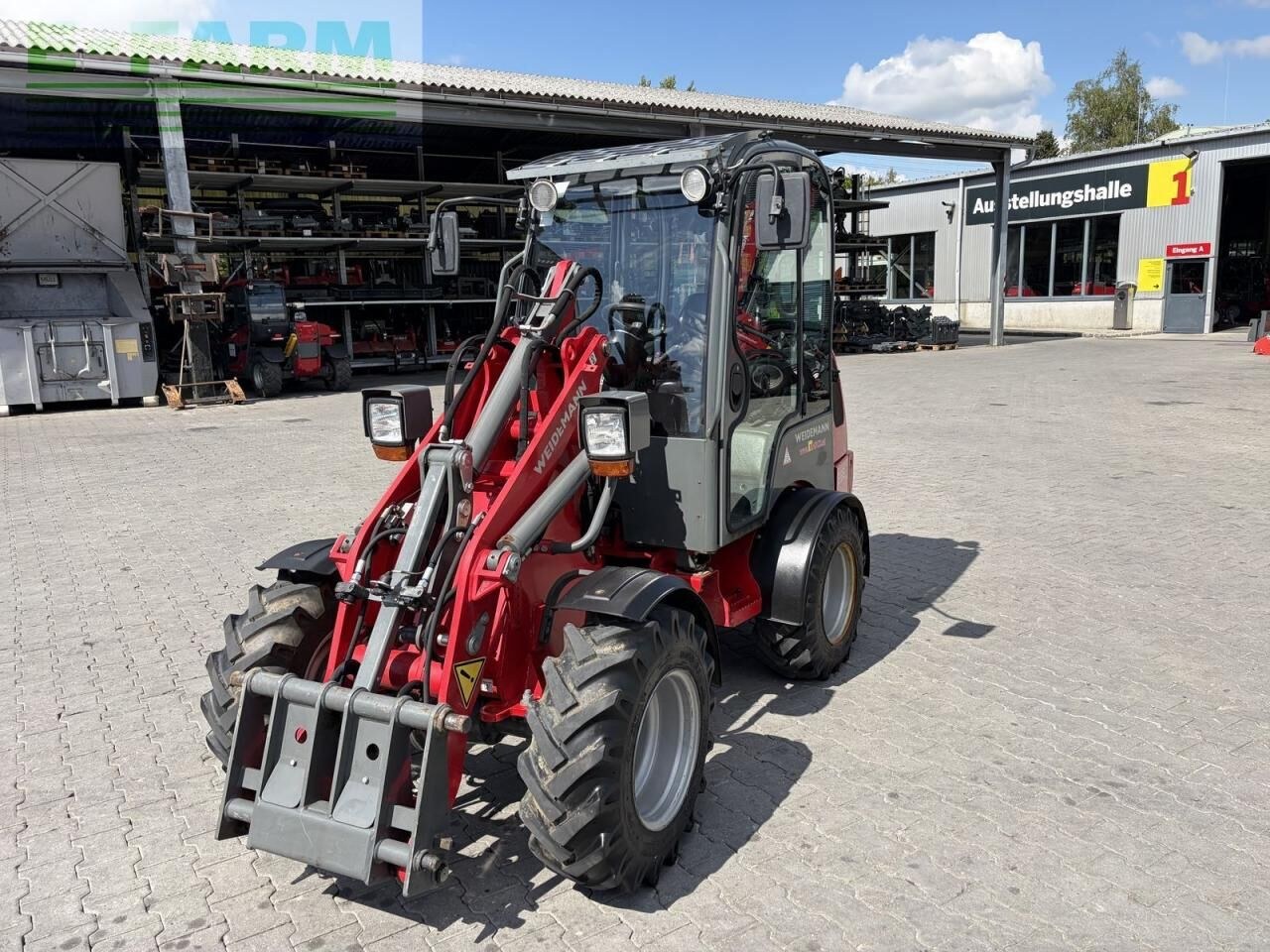 2010 Weidemann 1255CX35 Mini Excavator 2010 Weidemann 1255CX35 Mini Excavator