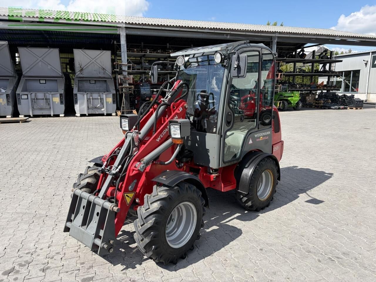 2010 Weidemann 1255CX35 Mini Excavator 2010 Weidemann 1255CX35 Mini Excavator