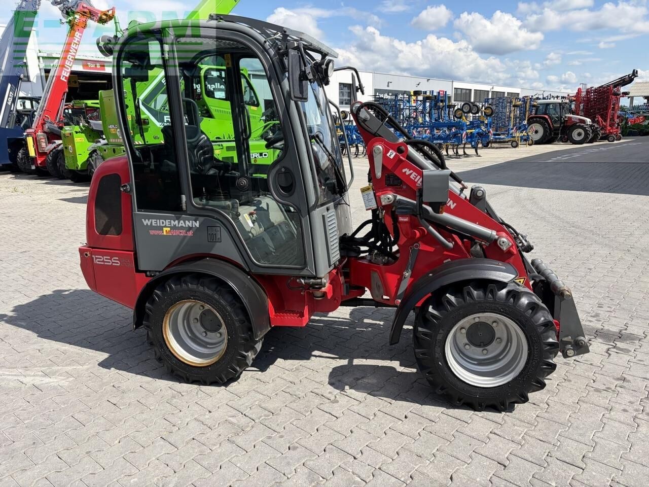 2010 Weidemann 1255CX35 Mini Excavator 2010 Weidemann 1255CX35 Mini Excavator