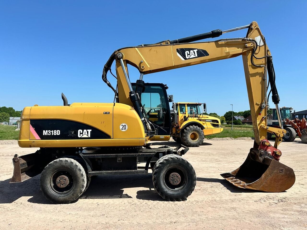 2011 Caterpillar M318D Wheel Excavator 2011 Caterpillar M318D Wheel Excavator
