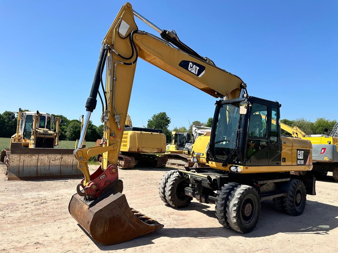 2011 Caterpillar M318D Wheel Excavator 2011 Caterpillar M318D Wheel Excavator