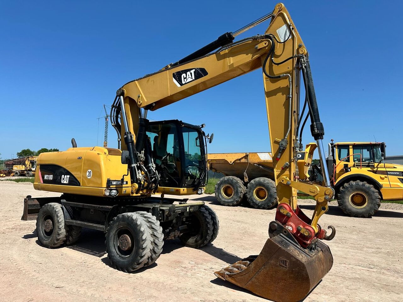 2011 Caterpillar M318D Wheel Excavator 2011 Caterpillar M318D Wheel Excavator