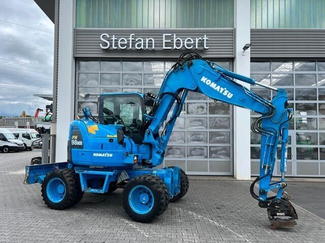 2012 Komatsu PW 98MR-8 Wheel Excavator 2012 Komatsu PW 98MR-8 Wheel Excavator