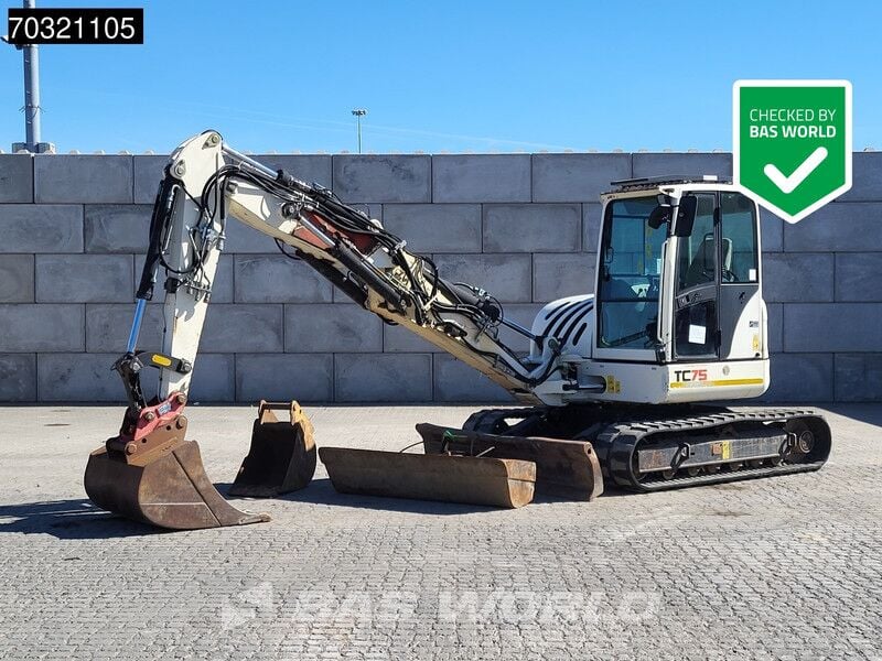 2012 Terex TC75 Mini Excavator 2012 Terex TC75 Mini Excavator