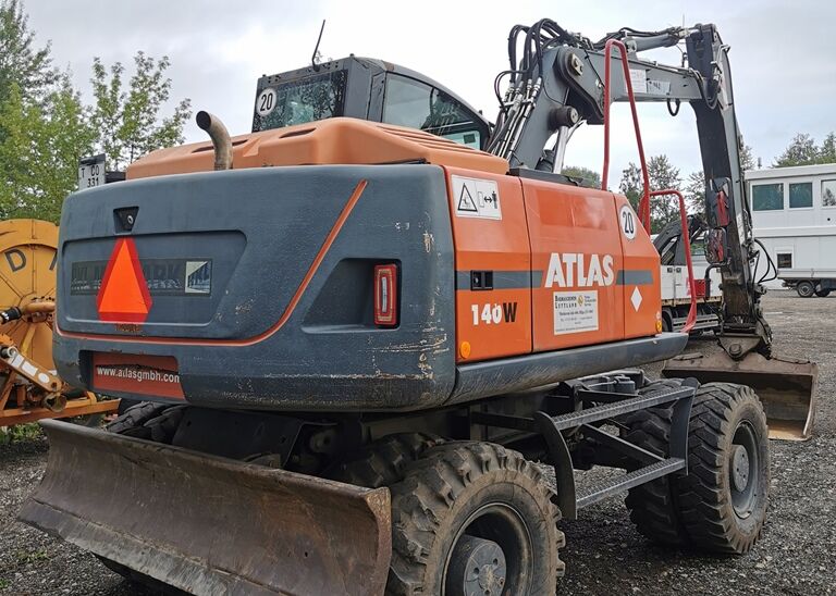 2013 Atlas 140 W Wheel Excavator