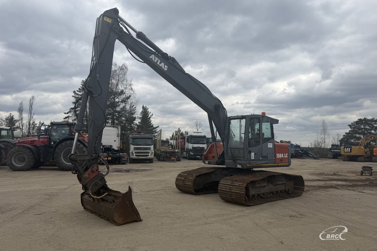 2013 Atlas 1504 LC Crawler Excavator 2013 Atlas 1504 LC Crawler Excavator