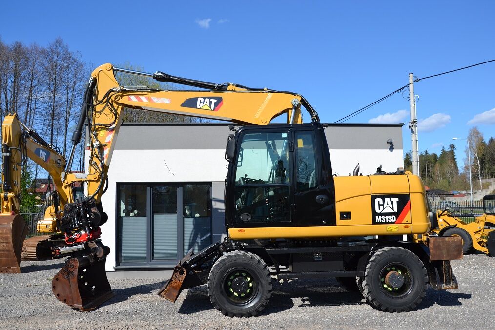2013 Caterpillar M313D Wheel Excavator 2013 Caterpillar M313D Wheel Excavator