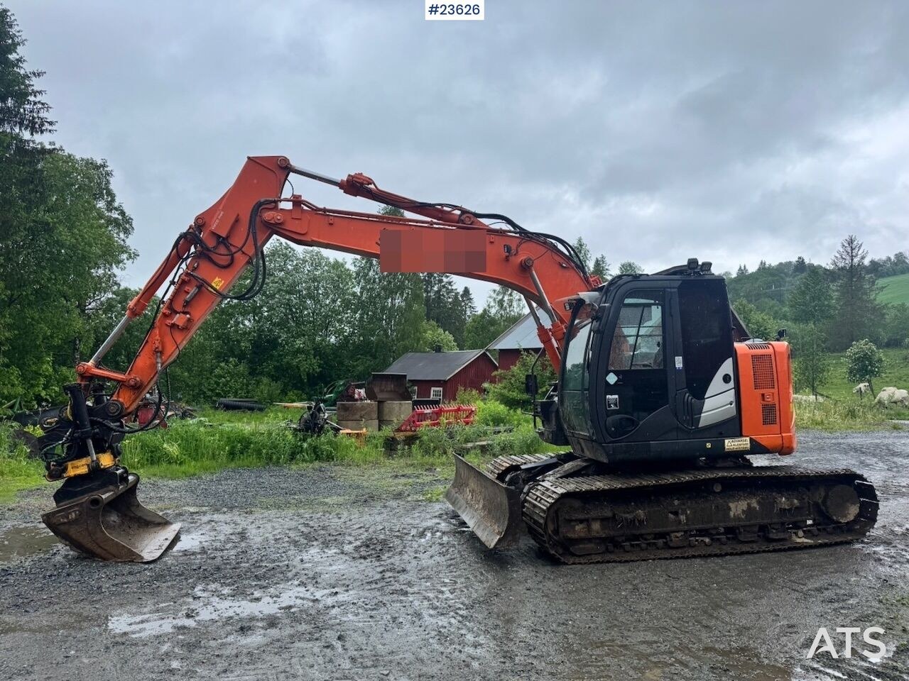 2013 Hitachi ZX135US-5B Crawler Excavator