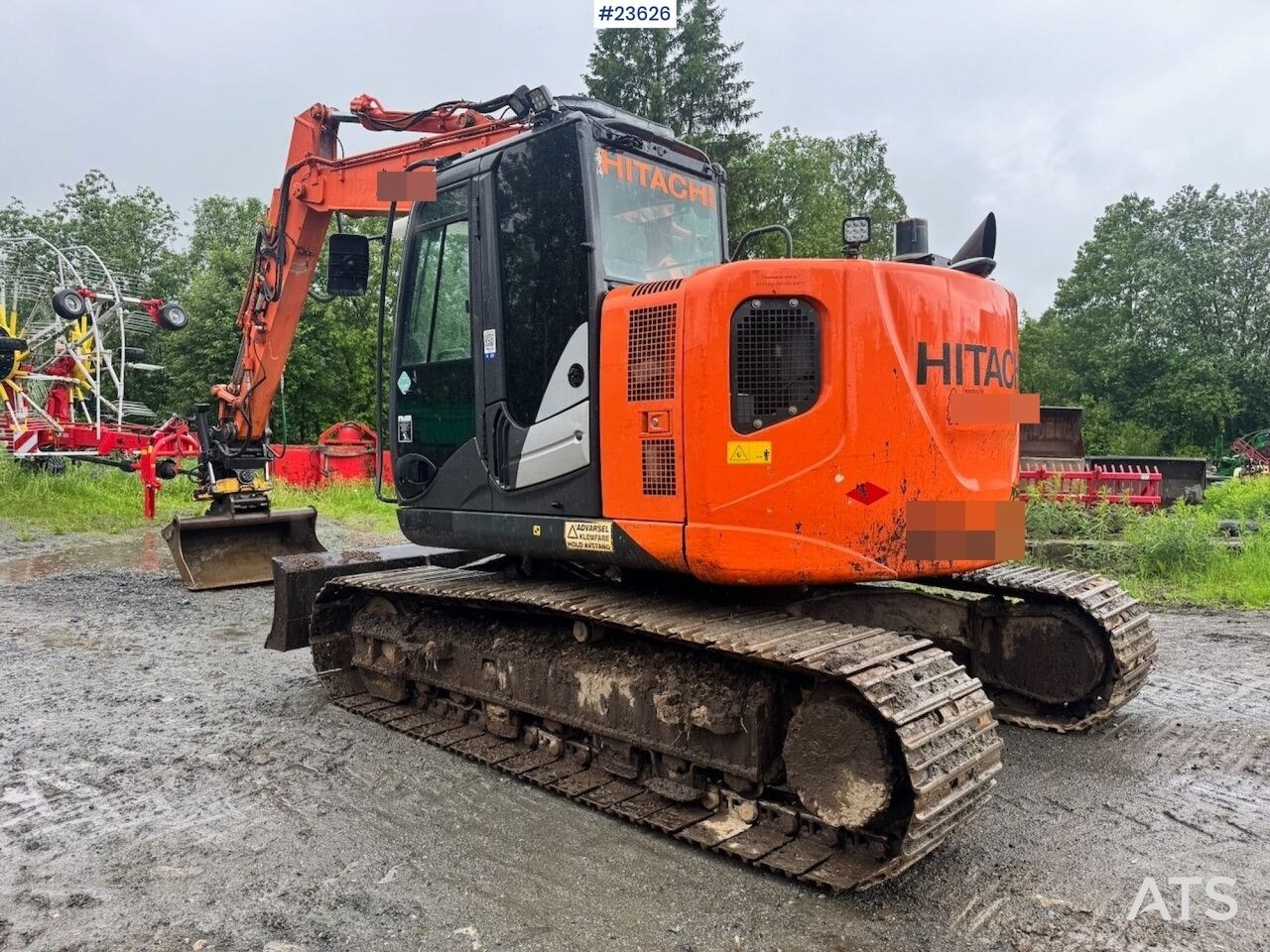2013 Hitachi ZX135US-5B Crawler Excavator