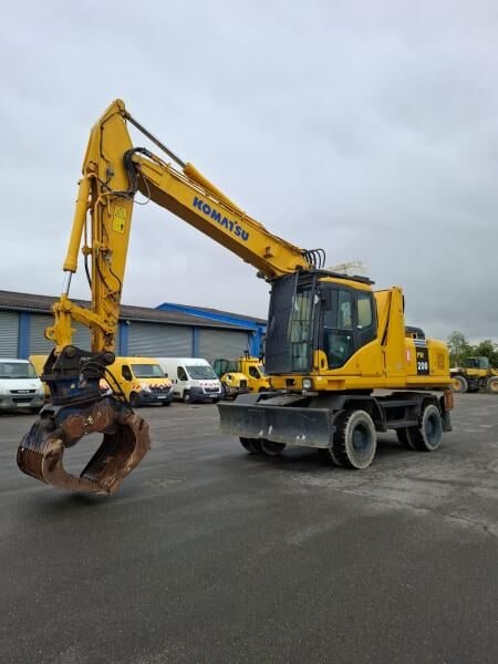 2013 Komatsu PW200-7 Wheel Excavator 2013 Komatsu PW200-7 Wheel Excavator
