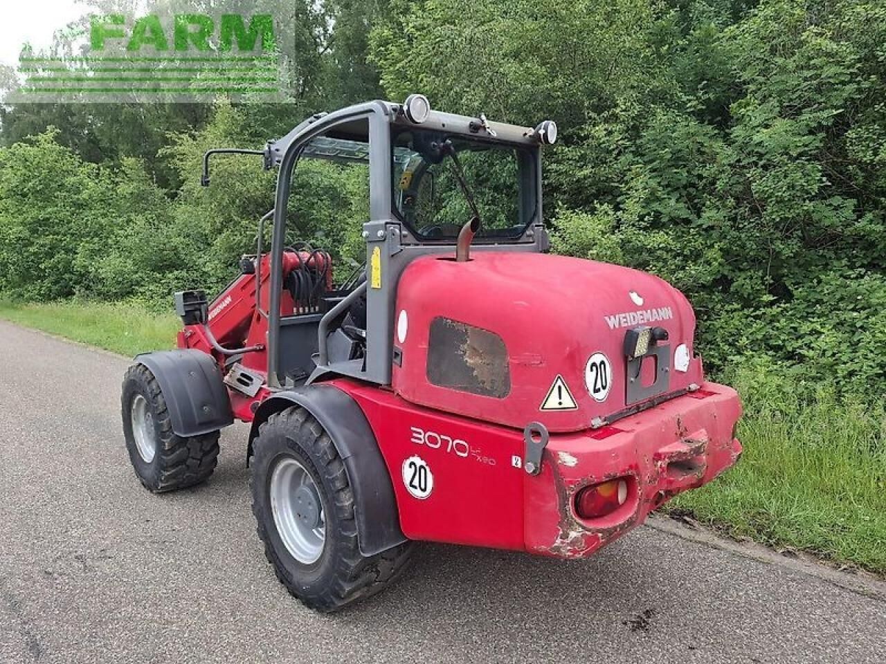 2013 Weidemann 3070 CX80 LP T Mini Excavator 2013 Weidemann 3070 CX80 LP T Mini Excavator