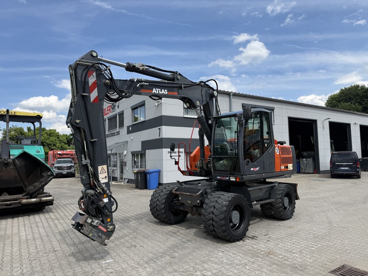 2014 Atlas 150W Wheel Excavator 2014 Atlas 150W Wheel Excavator
