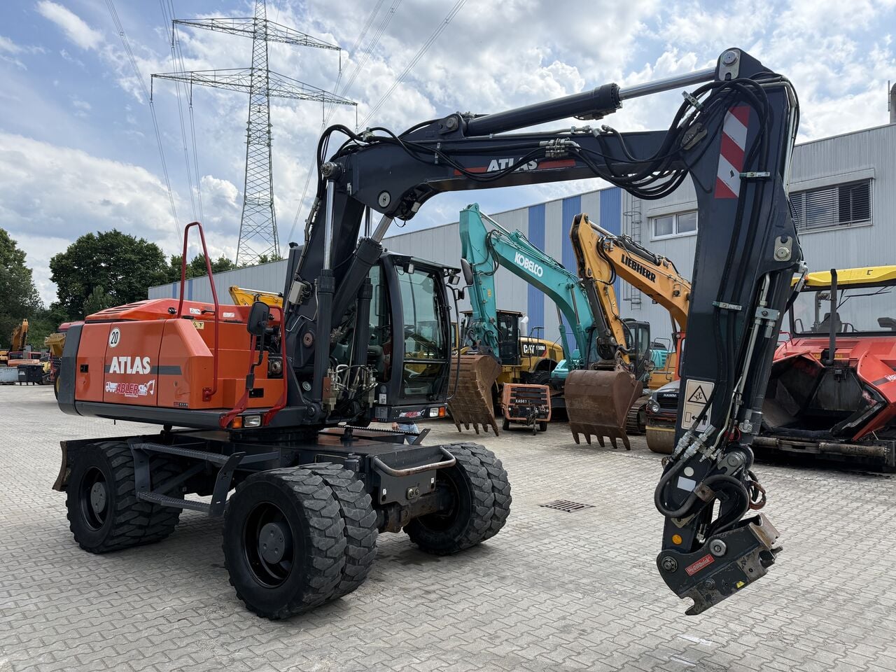 2014 Atlas 150W Wheel Excavator 2014 Atlas 150W Wheel Excavator