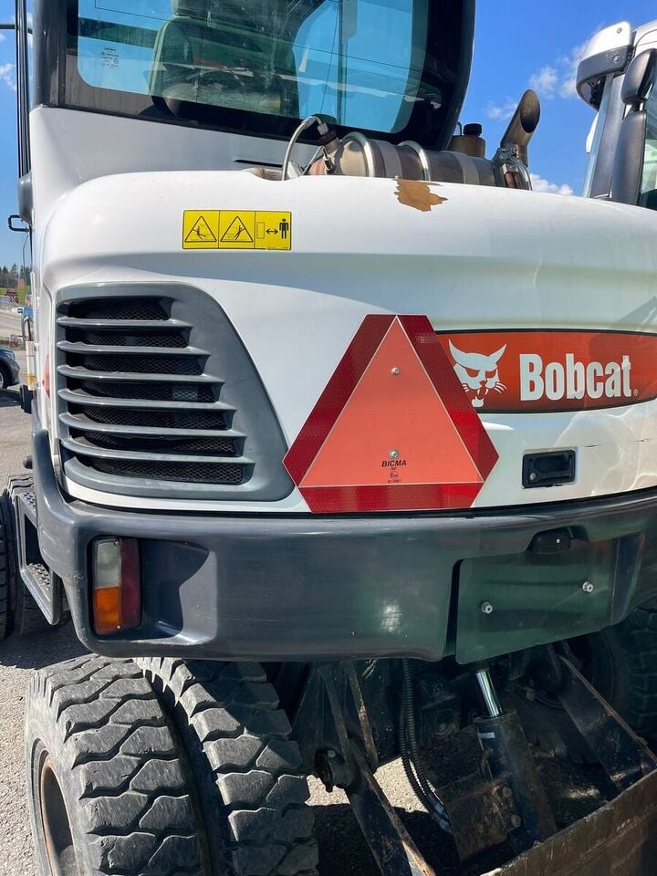 2014 Bobcat E55W Wheel Excavator 2014 Bobcat E55W Wheel Excavator