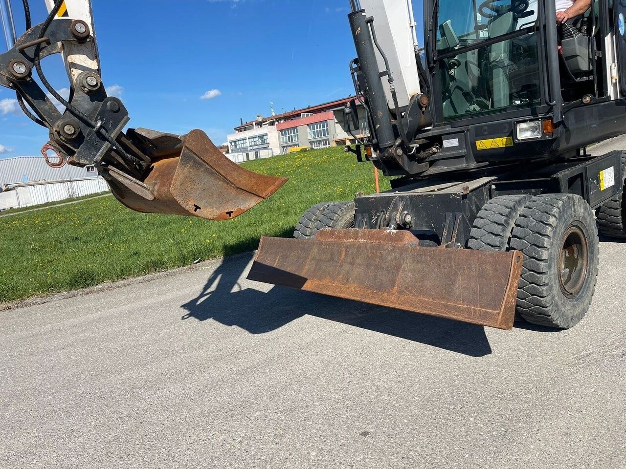 2014 Bobcat E55W Wheel Excavator 2014 Bobcat E55W Wheel Excavator