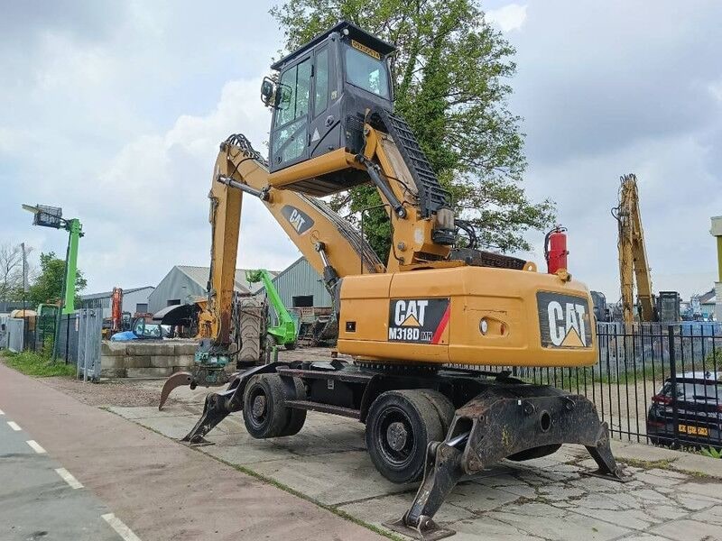 2014 Caterpillar M 318 MH Material Handler 2014 Caterpillar M 318 MH Material Handler