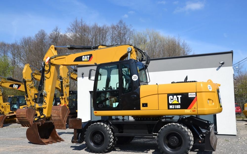 2014 Caterpillar M318D Wheel Excavator 2014 Caterpillar M318D Wheel Excavator