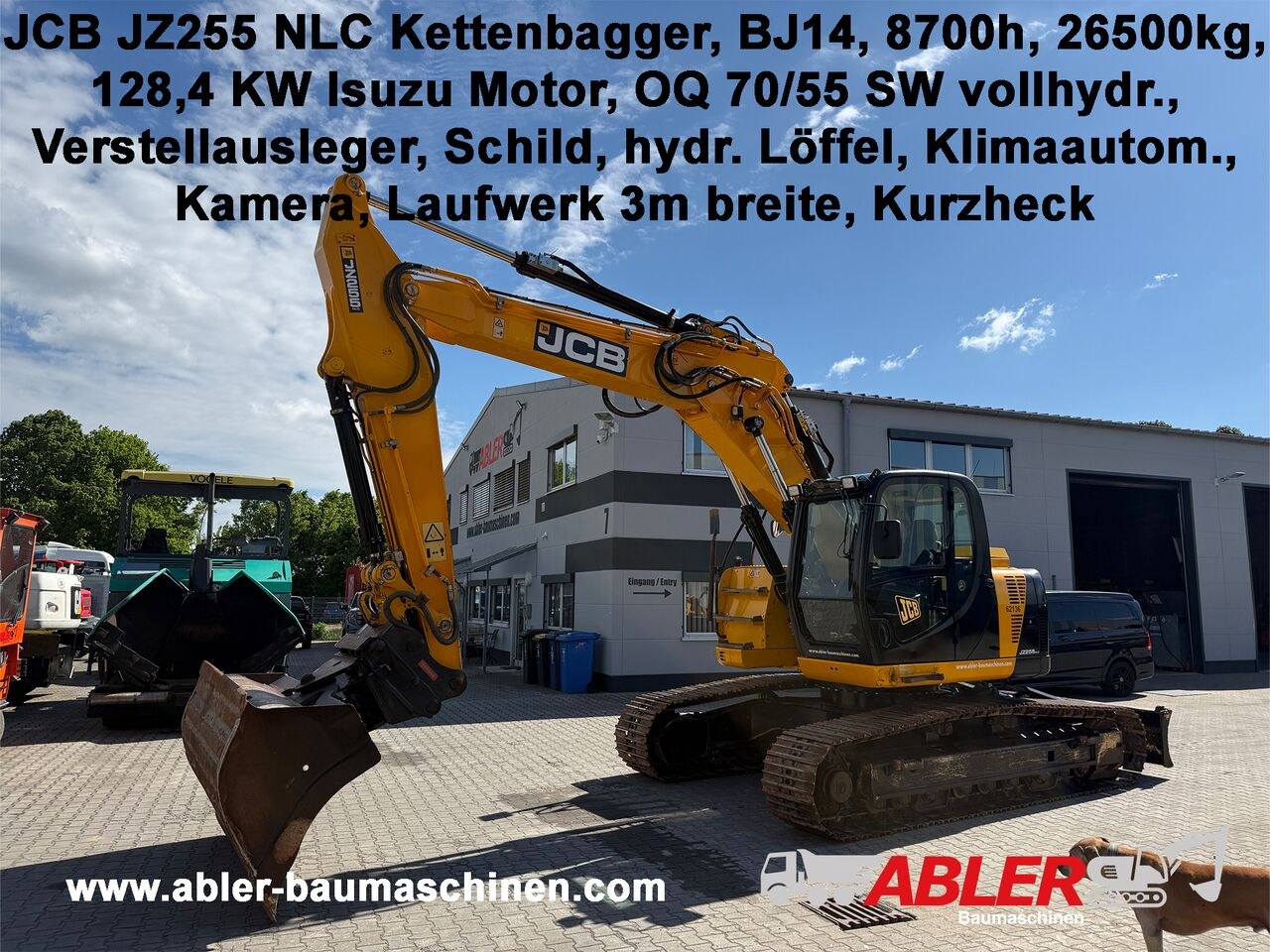 2014 JCB JZ255 NLC Crawler Excavator 2014 JCB JZ255 NLC Crawler Excavator
