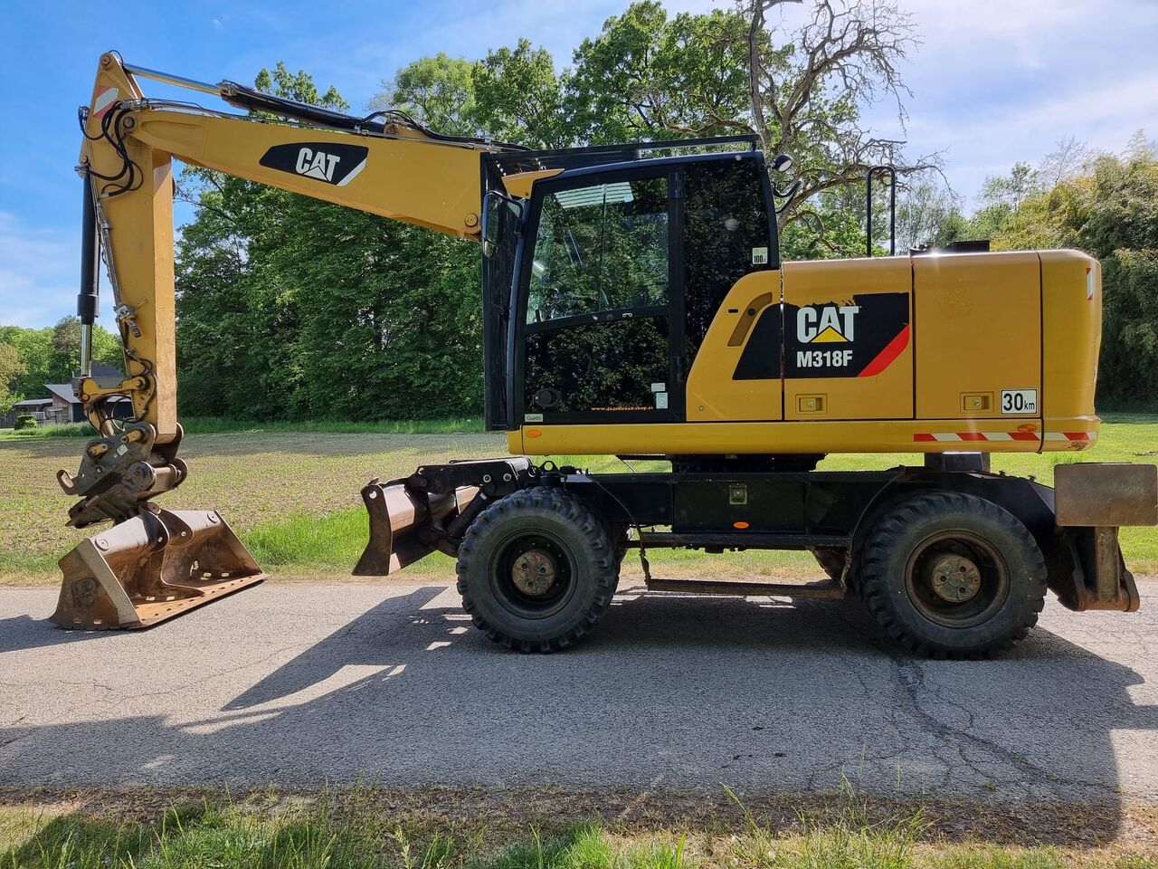 2015 Caterpillar M318F Wheel Excavator 2015 Caterpillar M318F Wheel Excavator