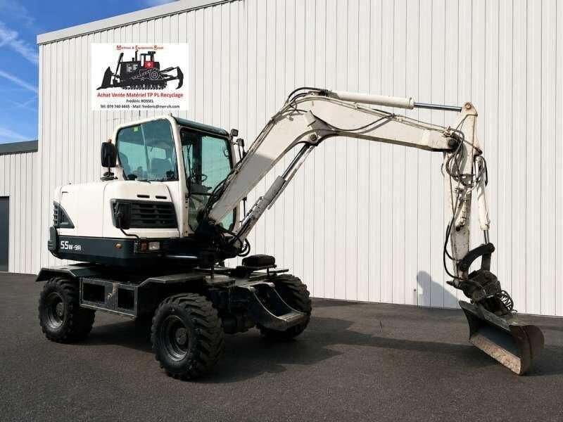 2015 Hyundai R55W-9A Wheel Excavator