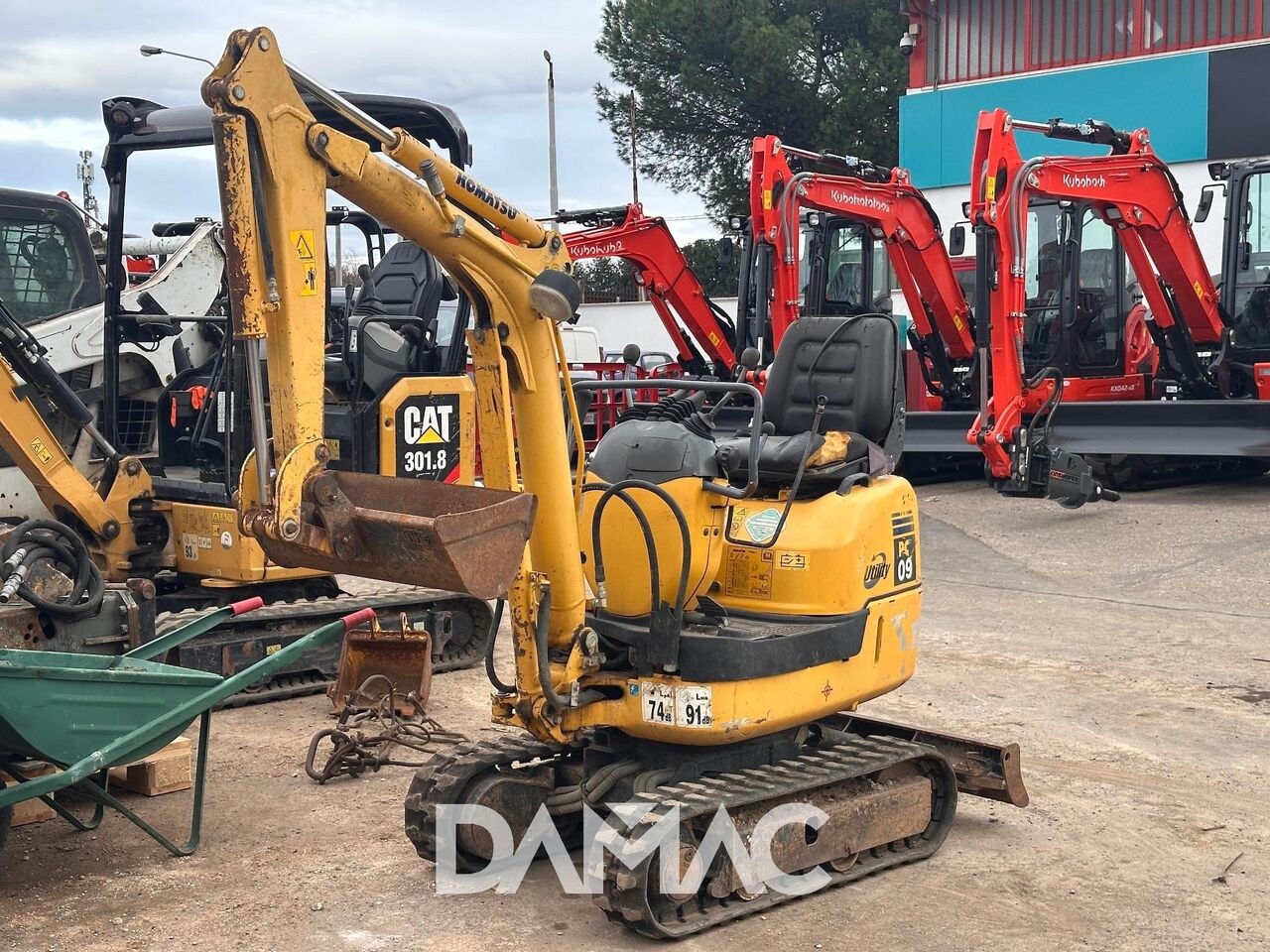 2015 Komatsu PC09 Mini Excavator 2015 Komatsu PC09 Mini Excavator