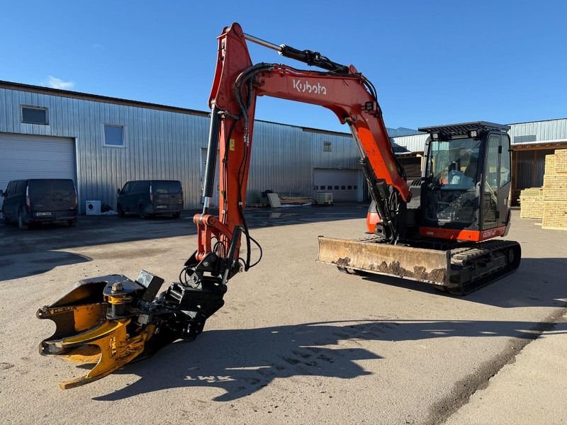 2015 Kubota KX080-4 Mini Excavator