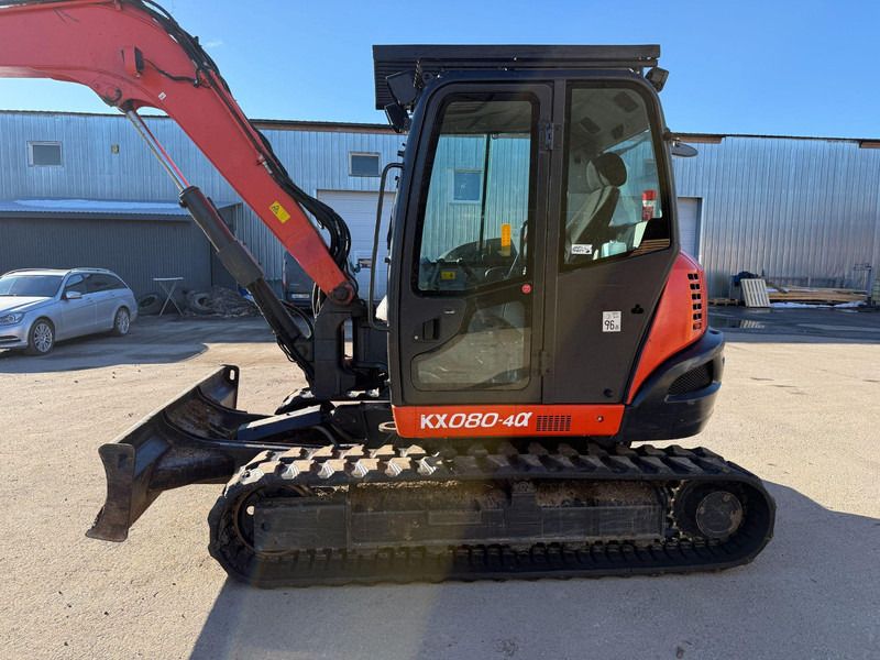 2015 Kubota KX080-4 Mini Excavator