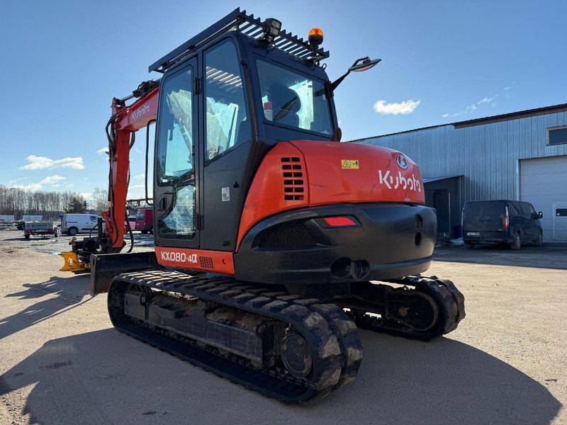 2015 Kubota KX080-4 Mini Excavator