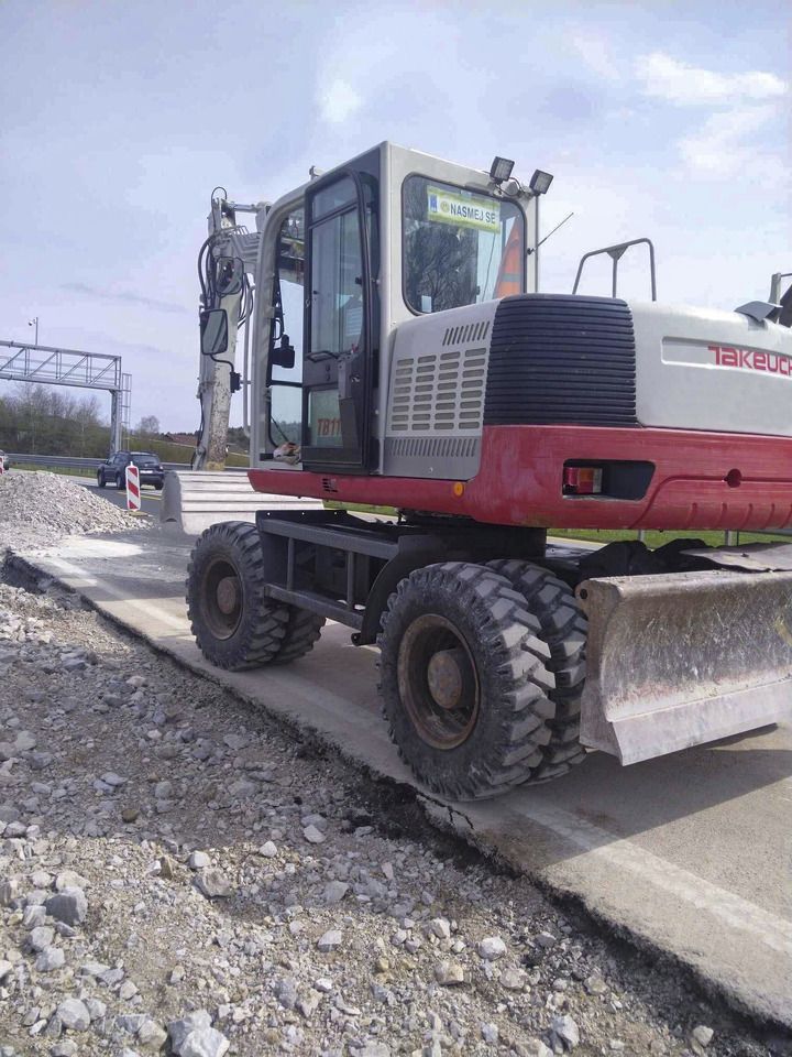 2015 Takeuchi TB1160W Wheel Excavator