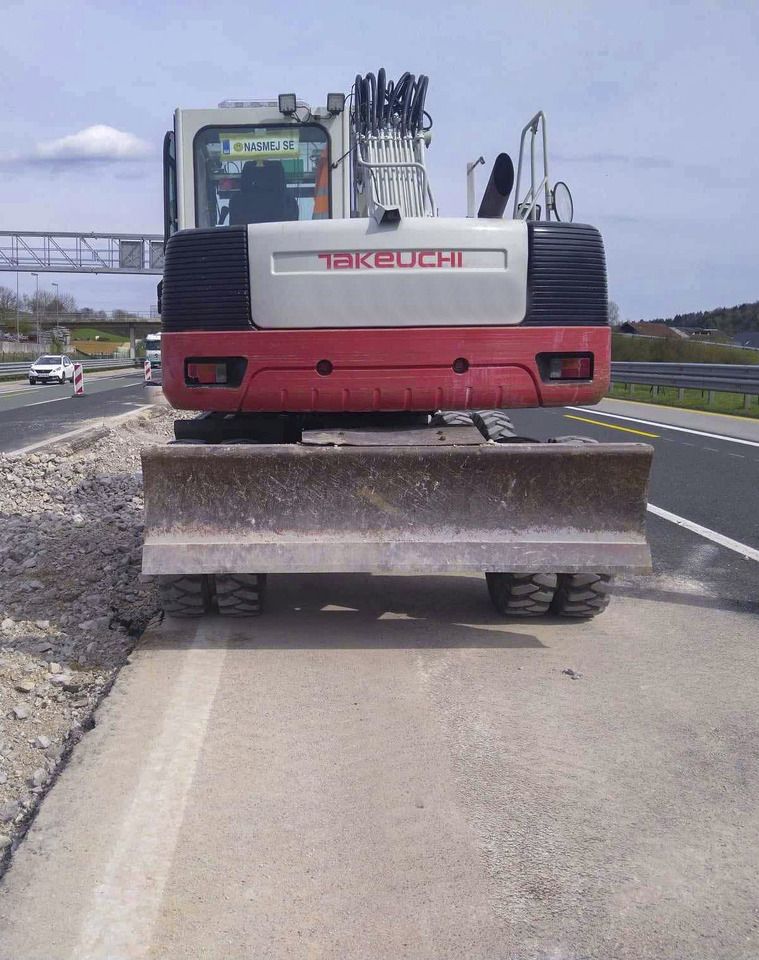 2015 Takeuchi TB1160W Wheel Excavator