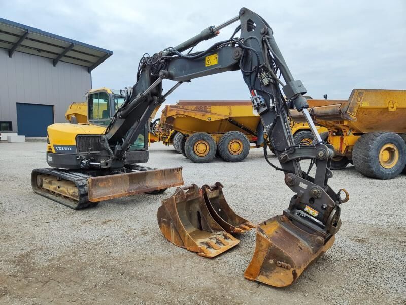 2015 Volvo ECR88D Mini Excavator 2015 Volvo ECR88D Mini Excavator