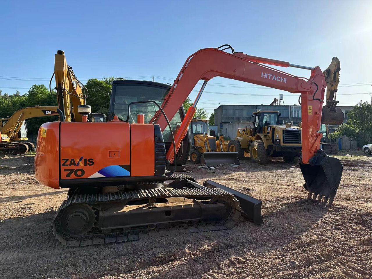 2016 Hitachi ZX70 Mini Excavator 2016 Hitachi ZX70 Mini Excavator