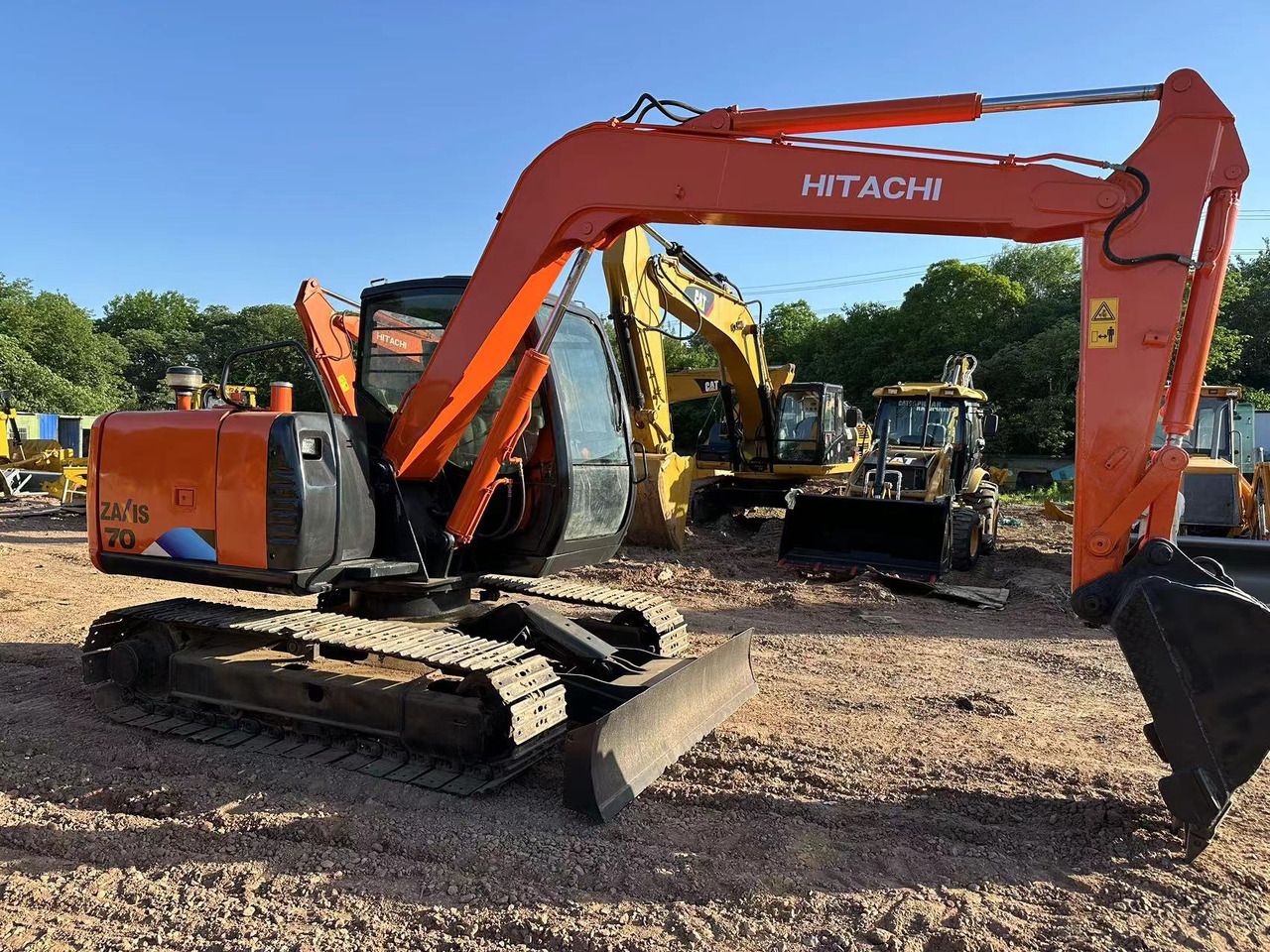 2016 Hitachi ZX70 Mini Excavator 2016 Hitachi ZX70 Mini Excavator