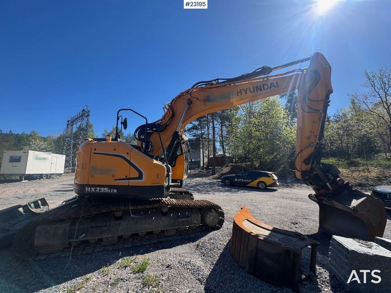 2016 Hyundai HX 235LCR Crawler Excavator