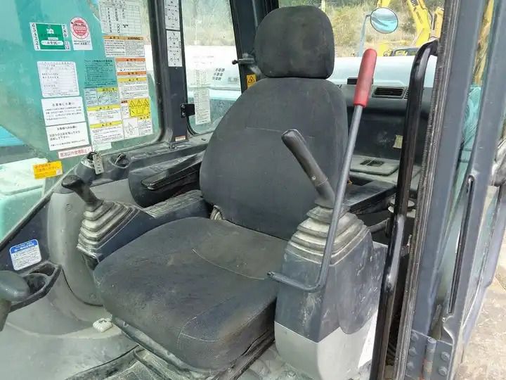2016 Kobelco excavator interior cab view 2016 Kobelco excavator interior cab view