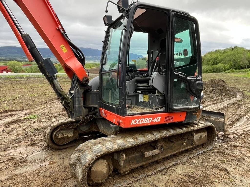 2016 Kubota KX080-4 Mini Excavator 2016 Kubota KX080-4 Mini Excavator