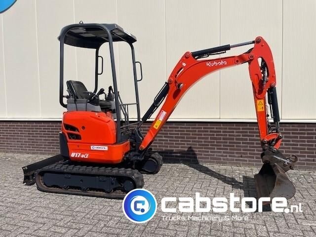 2016 Kubota U17-3 Mini Excavator 2016 Kubota U17-3 Mini Excavator