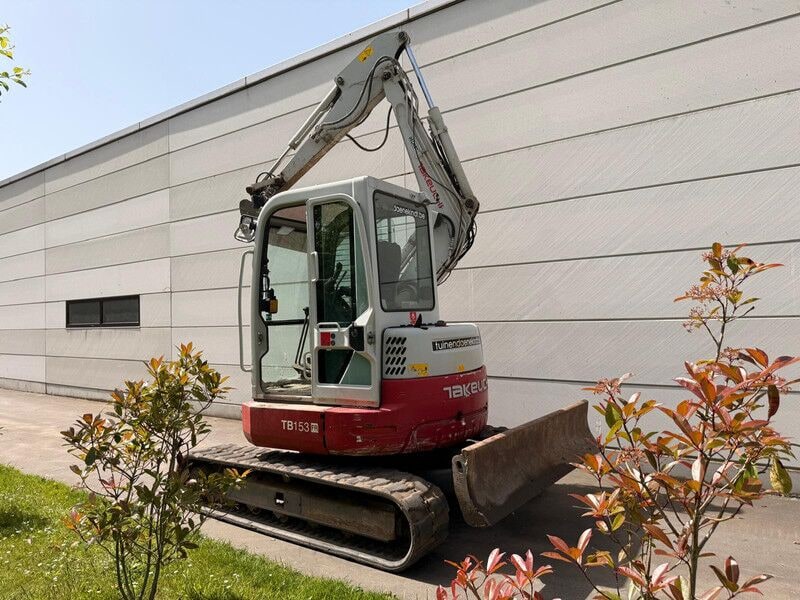 2016 Takeuchi TB135 FR Mini Excavator