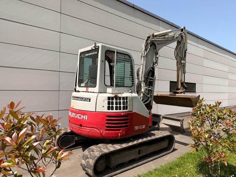 2016 Takeuchi TB135 FR Mini Excavator