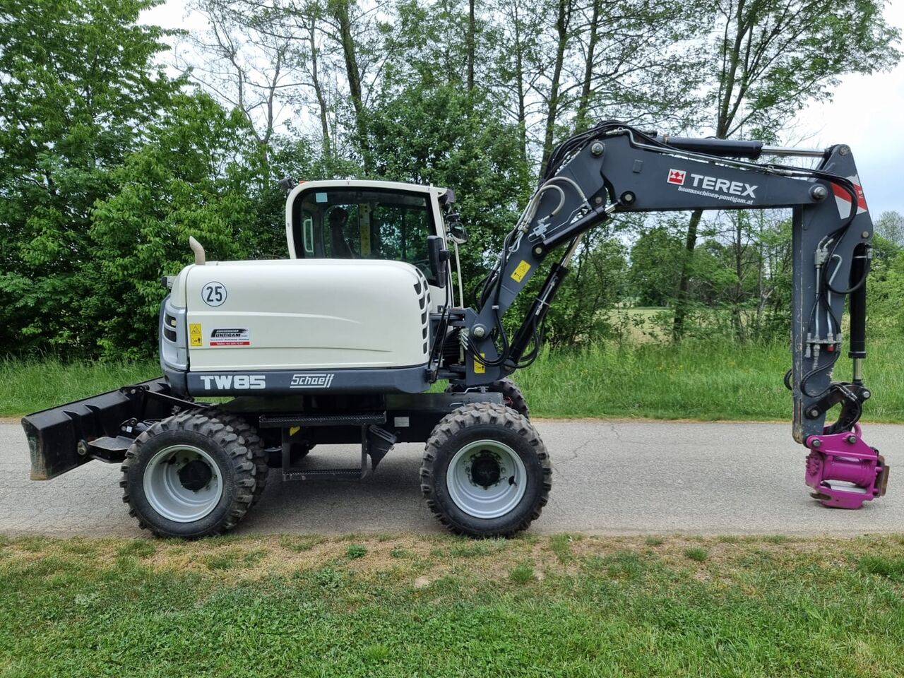 2016 Terex TW85 Wheel Excavator 2016 Terex TW85 Wheel Excavator