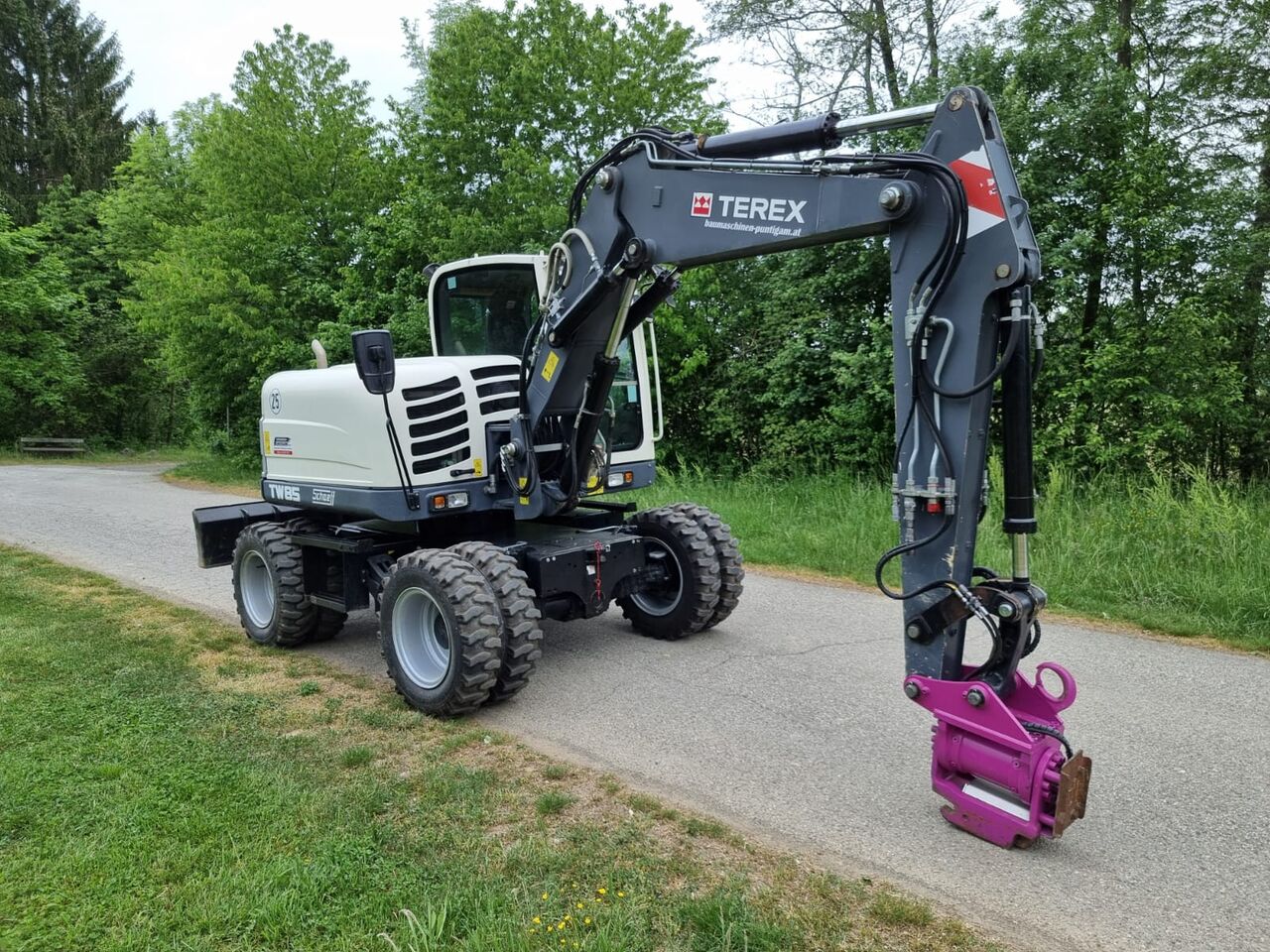 2016 Terex TW85 Wheel Excavator 2016 Terex TW85 Wheel Excavator