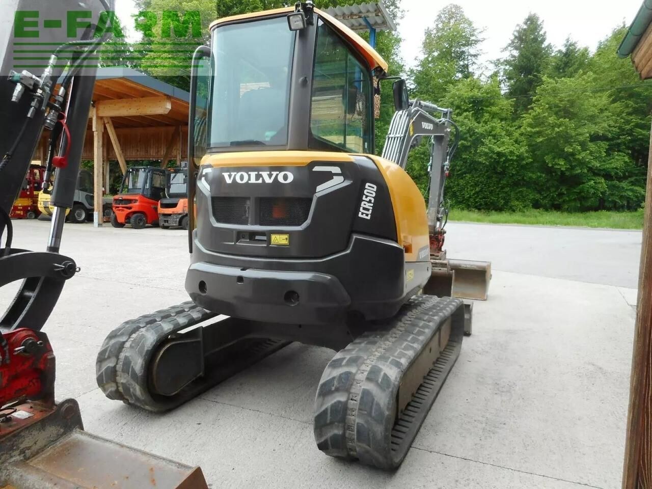 2016 Volvo ECR50D Mini Excavator 2016 Volvo ECR50D Mini Excavator