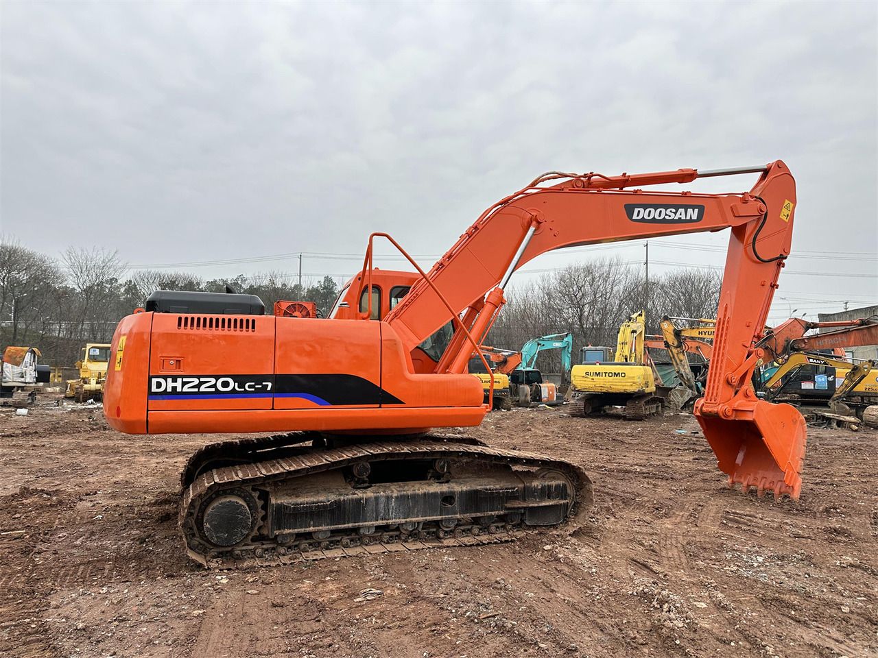 2017 Doosan DH220 koparka gąsienicowa