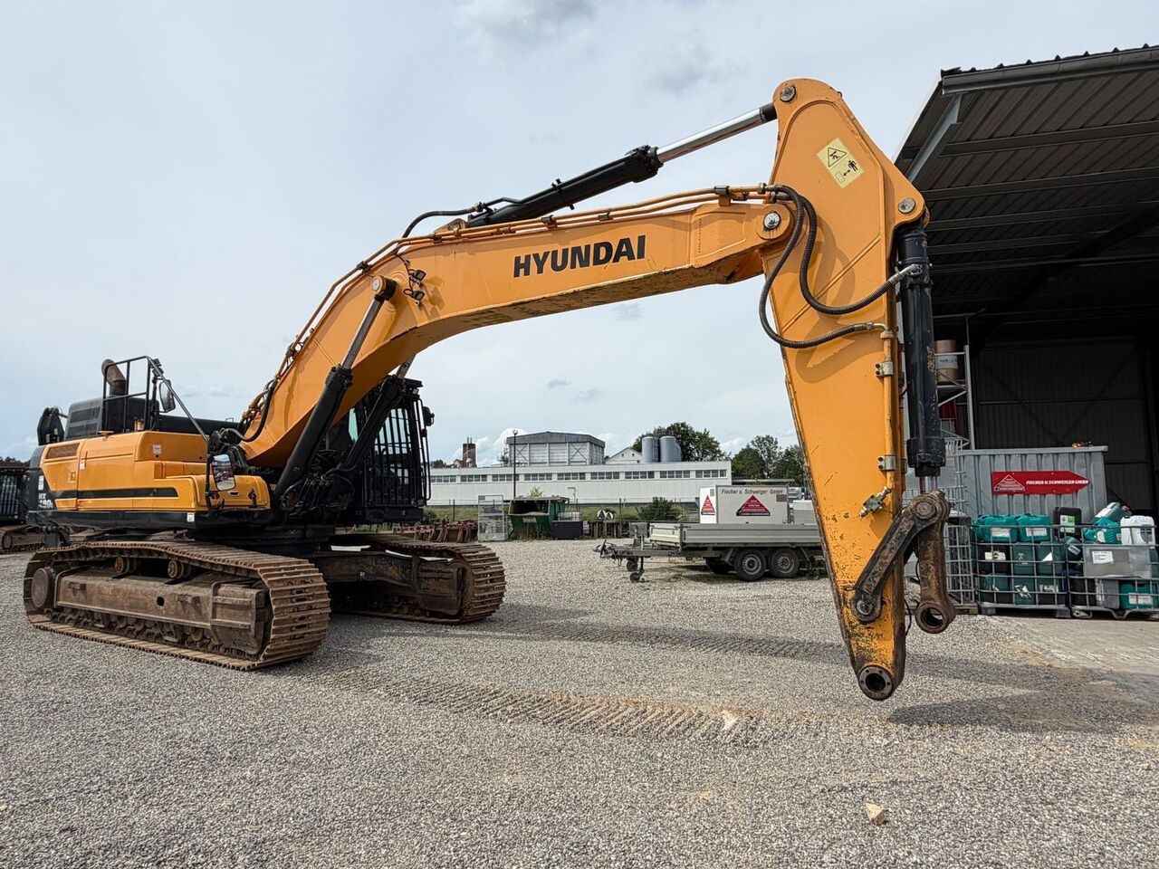 2017 Hyundai HX480L Crawler Excavator 2017 Hyundai HX480L Crawler Excavator
