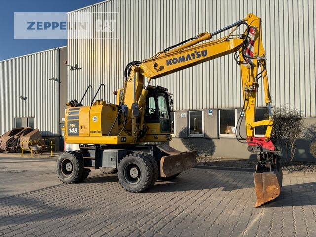 2017 Komatsu PW148-10 Wheel Excavator