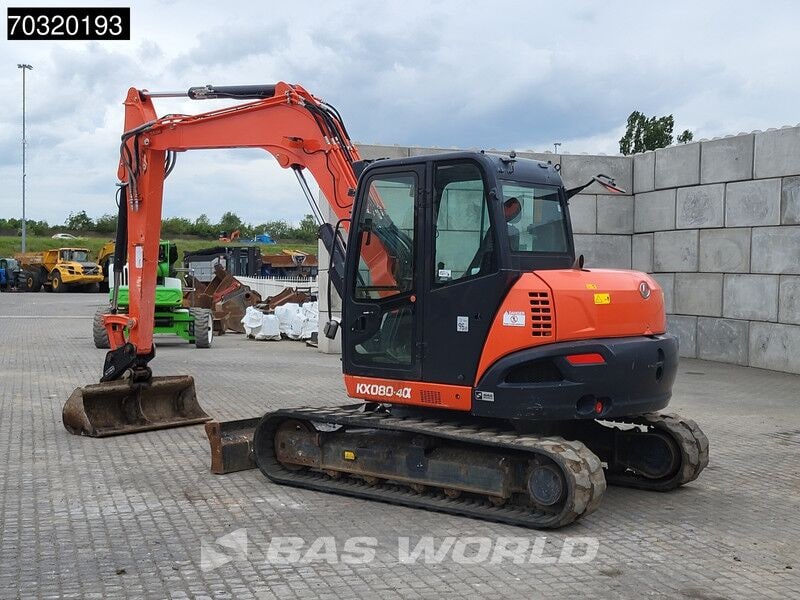 2017 Kubota KX080-4 Mini Excavator