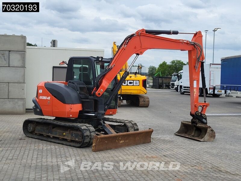 2017 Kubota KX080-4 Mini Excavator