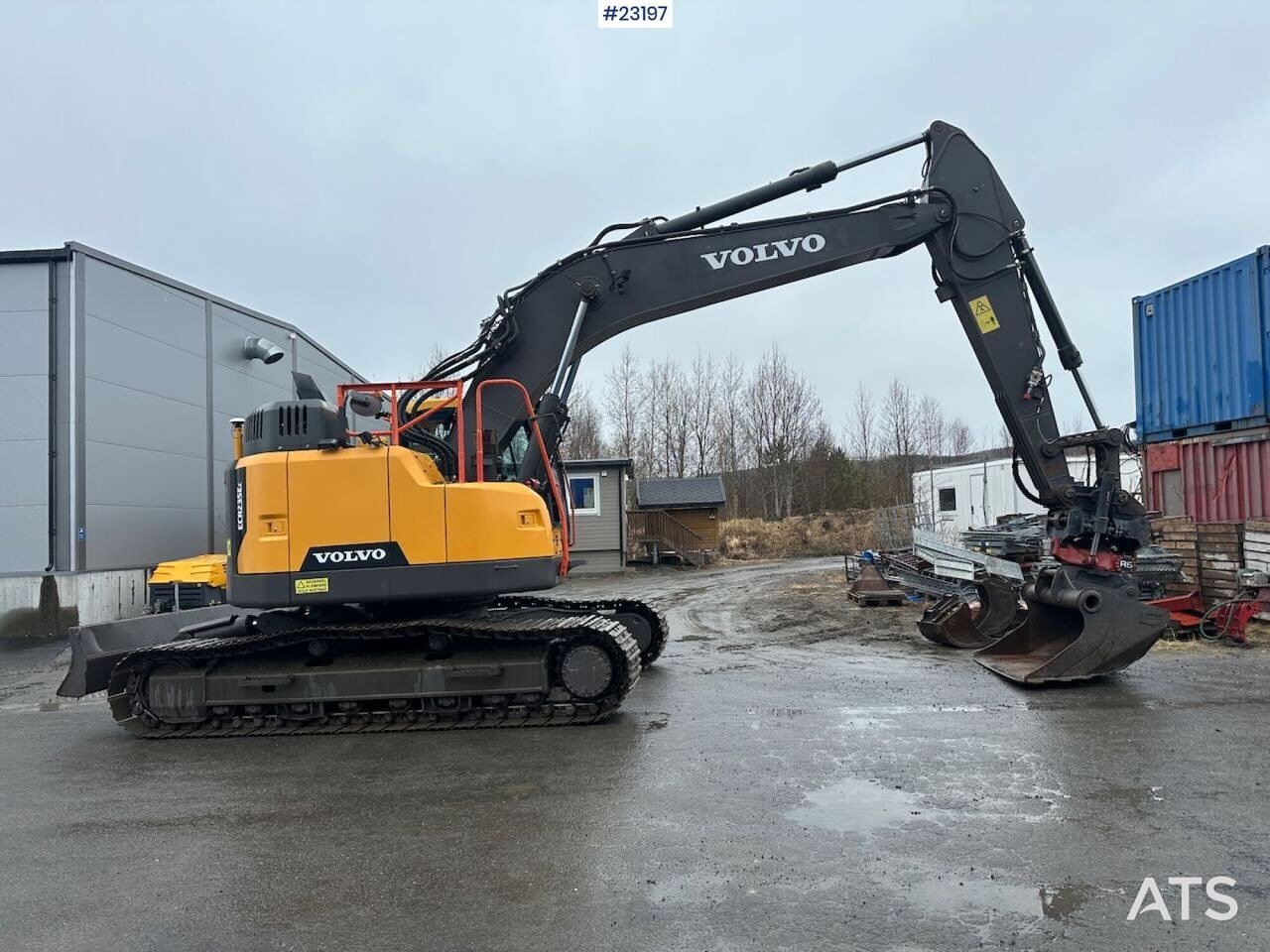 2017 Volvo ECR235EL Crawler Excavator 2017 Volvo ECR235EL Crawler Excavator